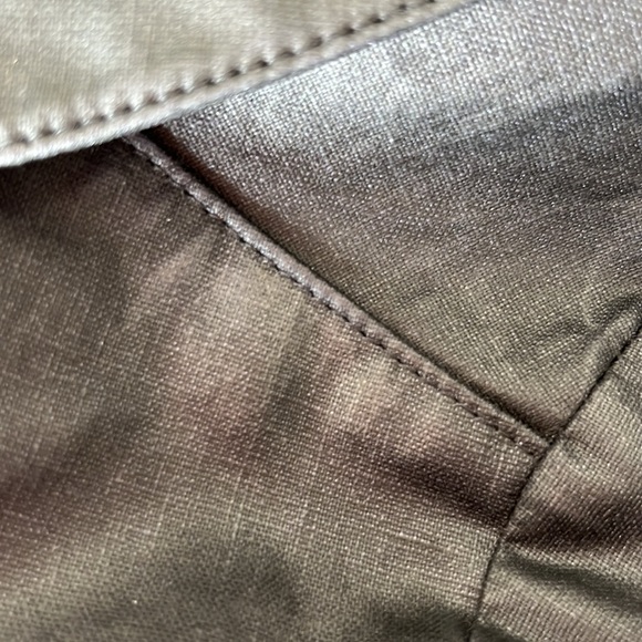 Francis Campelli Coat by Mackintosh Rainwear Belted Trench Waterproof Size 14 - Picture 9 of 9